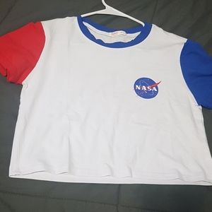 NASA cropped top